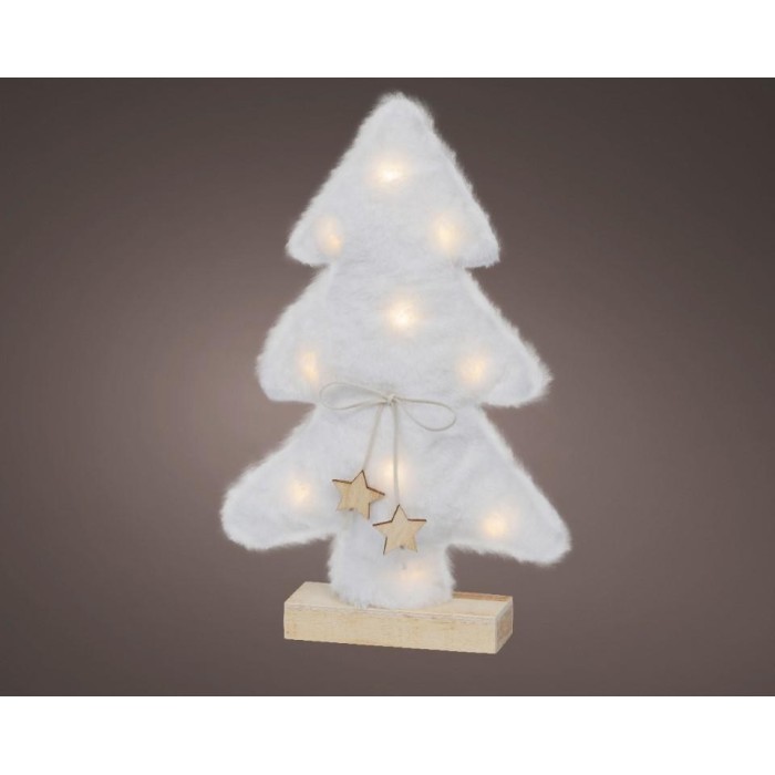 ALBERO LED EFFETTO NEVE H.33.5